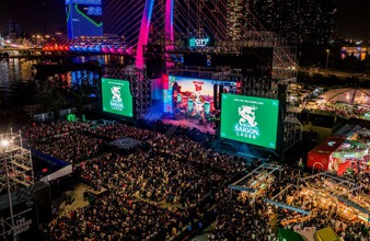 "Tỏa sắc gắn kết": Bia Saigon Lager mang đến Hozo City Tết Fest trải nghiệm văn hóa nhiều vùng miền
