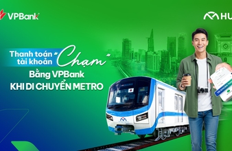 VPBank tiên phong triển khai thanh toán chạm bằng tài khoản tại Metro TP HCM
