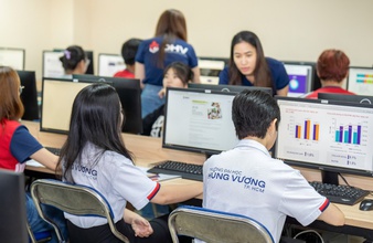 Kiến tạo mô hình đào tạo 70% thực hành của Trường ĐH Hùng Vương TP HCM