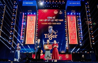 Tiger Beer xác lập kỷ lục Việt Nam với sự kiện “Săn lộc bản lĩnh” chào Xuân 2026