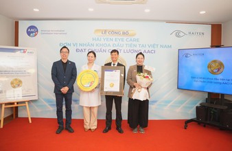 Hai Yen Eye Care – Đơn vị nhãn khoa đầu tiên đạt chuẩn AACI