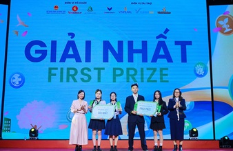 Cặp học sinh Đắk Lắk và Hà Nội giành quán quân Cuộc thi Tiếng nói Xanh mùa 3