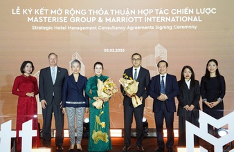 Masterise Group ký kết mở rộng hợp tác với Marriott International