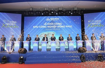Hòa Phát khởi công dự án Khu công nghiệp Đồng Phúc quy mô gần 355 ha