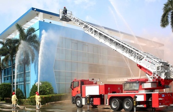 VWS diễn tập PCCC - CNCH quy mô lớn tại Khu liên hợp Đa Phước