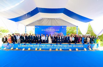 Trường Đại học Văn Hiến khởi công Khối Thực hành VHU30