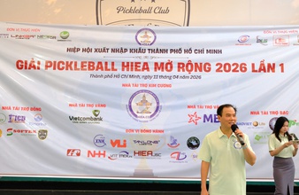 HIEA PICKLEBALL 2026: Khi doanh nhân "cháy" hết mình trên sân đấu!