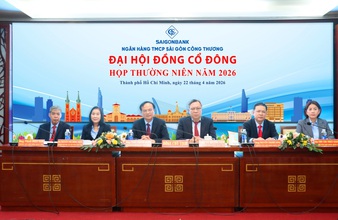 Năm 2026, SAIGONBANK đặt mục tiêu lợi nhuận 310 tỉ đồng