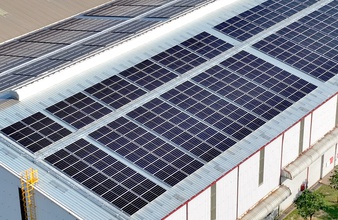 Điện mặt trời tại Cảng quốc tế Chu Lai