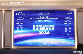 Công bố Giải chạy đêm TP HCM Eximbank 2026, dự kiến thu hút hơn 6.000 vận động viên