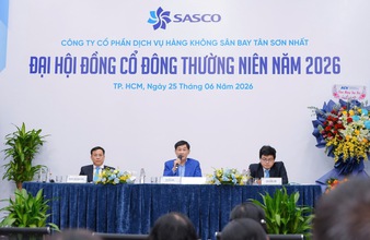 ĐHĐCĐ SASCO 2026: tăng trưởng bứt phá, cổ tức tiền mặt hấp dẫn 46,24%