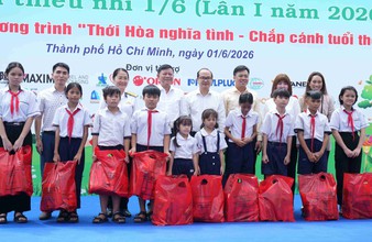 Lan tỏa yêu thương đến trẻ em khó khăn từ Tháng hành động vì trẻ em 2026