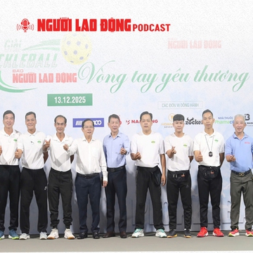Hấp dẫn Giải Pickleball "Vòng tay yêu thương" Báo Người Lao Động 2025