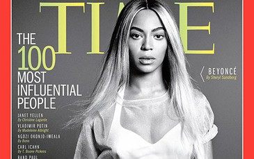 Beyonce vào tốp 100 người ảnh hưởng nhất thế giới