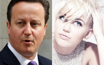 Thủ tướng Anh cấm con xem Miley Cyrus