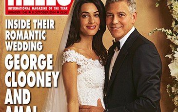 Ngắm ảnh cưới của George Clooney và Amal Alamuddin