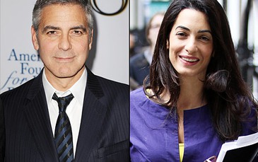 George Clooney đăng ký kết hôn cùng Amal Alamuddin