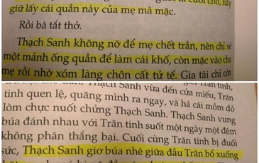 Vụ Thạch Sanh “cởi truồng”: Quá nản nhà xuất bản!