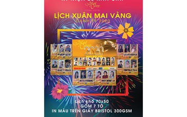 Phát hành bộ lịch "Mai Vàng - Xuân Canh Tý 2020"