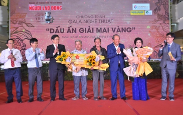 Gala nghệ thuật "Dấu ấn Giải Mai Vàng": Trao gửi yêu thương