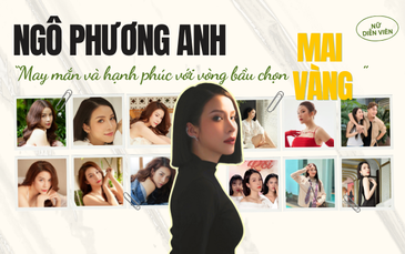 Ngô Phương Anh: “May mắn và hạnh phúc với vòng bầu chọn Mai Vàng”