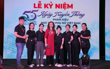 Ấn tượng 55 năm Ngày truyền thống Phân hiệu Học viện Phụ nữ Việt Nam