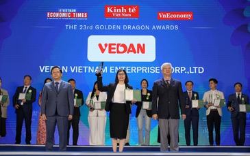 Vedan Việt nam lần thứ 3 được vinh danh tại giải thưởng Rồng Vàng 2024
