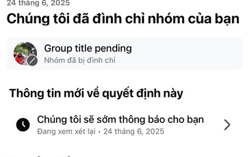 Hàng loạt group Facebook "bay màu" không rõ lý do