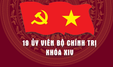 [Infographic] - Chân dung 19 Ủy viên Bộ Chính trị khóa XIV