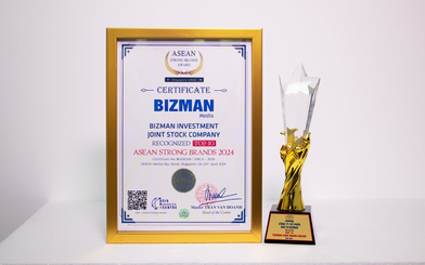 Bizman Media đạt Top 10 Thương hiệu mạnh ASEAN 2024