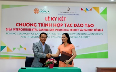 ĐH Đông Á ký hợp tác với InterContinental Đà Nẵng
