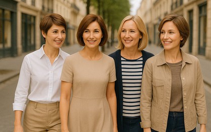 Mặc đẹp ở tuổi trung niên