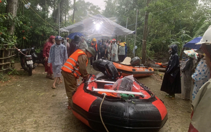 Đại tướng Lương Tam Quang chỉ đạo cấp bách cứu dân vùng lũ miền Trung