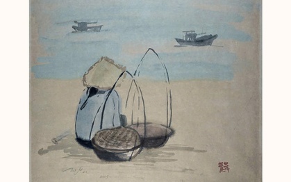 Họa sĩ Ngọc Mai lần nữa chạm tới nỗi đau chinh phụ