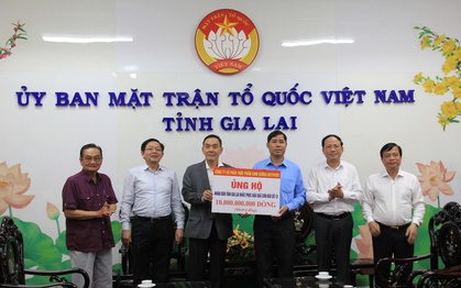 Nutifood hỗ trợ người dân Gia Lai 10 tỉ đồng khắc phục khó khăn bởi bão Kalmaegi