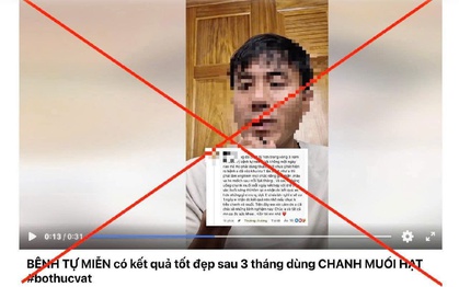 Facebook Bơ Thực Vật khuyên uống chanh muối hột trị bệnh, bác sĩ khuyến cáo nóng