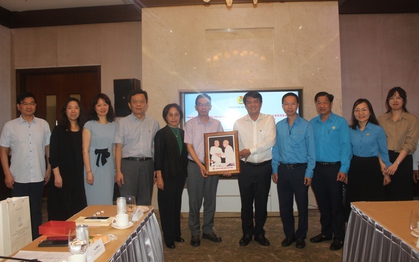 LĐLĐ TP HCM tiếp, làm việc với đoàn Tổng Công hội Thượng Hải