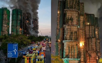 Cháy chung cư Hồng Kông: Tiết lộ của cư dân kèm ảnh hiện trường gây bất ngờ