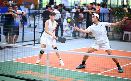 Diễn viên Lợi Trần đam mê pickleball
