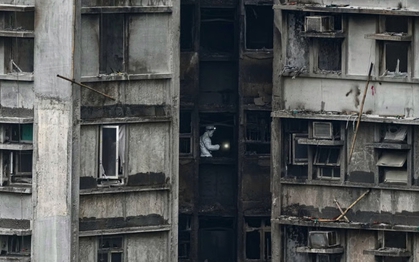 Cháy chung cư Hồng Kông: Số người thiệt mạng tăng nhanh chóng