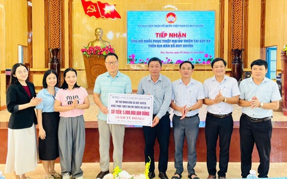 Một công ty ở Đà Nẵng chi 15 tỉ đồng hỗ trợ hơn 5.000 nhân viên bị ảnh hưởng bởi bão lũ