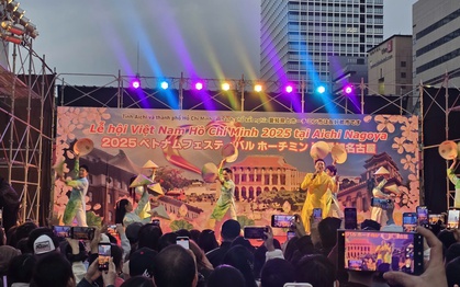 Đông Hùng, Võ Hạ Trâm hội ngộ tại Lễ hội Việt Nam - TP HCM ở Nhật Bản