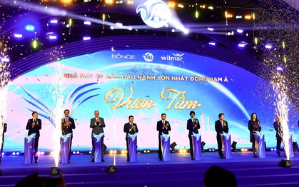 Dây chuyền ép dầu đậu nành lớn nhất Đông Nam Á vừa khánh thành tại TP HCM 