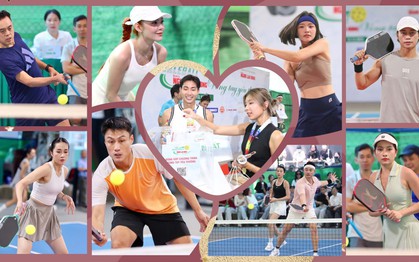 Những khoảnh khắc đẹp tại Giải Pickleball "Vòng tay yêu thương" Báo Người Lao Động 2025