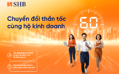 SHB kích hoạt chiến dịch 60 ngày chuyển đổi tăng tốc cho tiểu thương trên toàn quốc