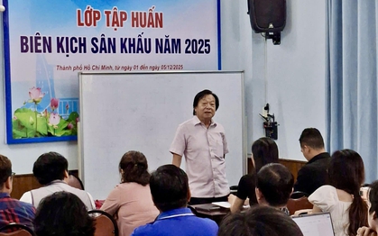 NSND Trần Ngọc Giàu đánh giá cao lớp tập huấn biên kịch sân khấu 2025