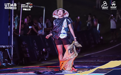 "Siêu nhân" Hà Thị Hậu chinh phục đỉnh cao 100 km tại UTMB Chiang Mai 2025