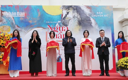 30 tác phẩm "Ngựa Xuân" đặc sắc hội tụ trong triển lãm chào năm mới Bính Ngọ