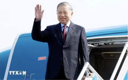 General Secretary and President To Lam begins his state visit to India