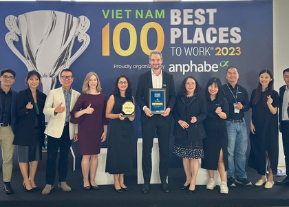 AB INBEV giữ vững sức hút top nơi làm việc tốt nhất Việt Nam